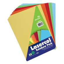 Lasorcol A4 Activity Paper Assorted Colours (Pack of 100 Sheets) - ABC School Supplies
