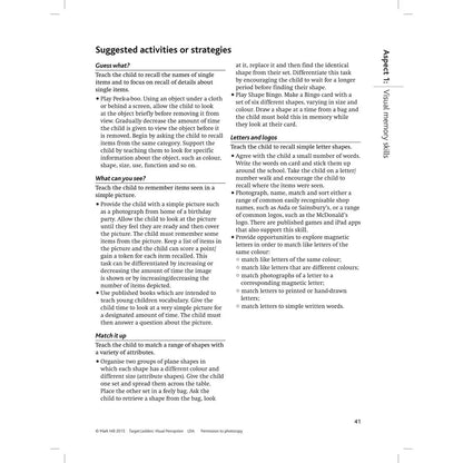 LDA Target Ladders: Visual Perception - ABC School Supplies