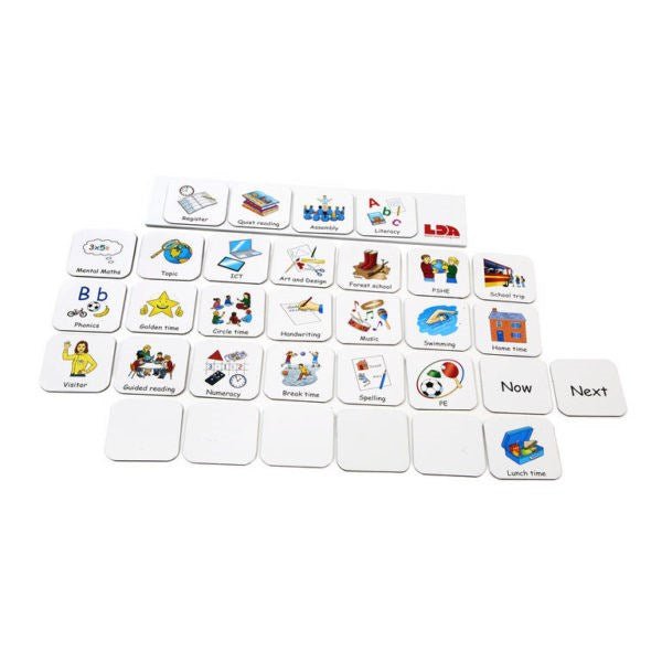 LDA Visual Timetable Inserts - ABC School Supplies