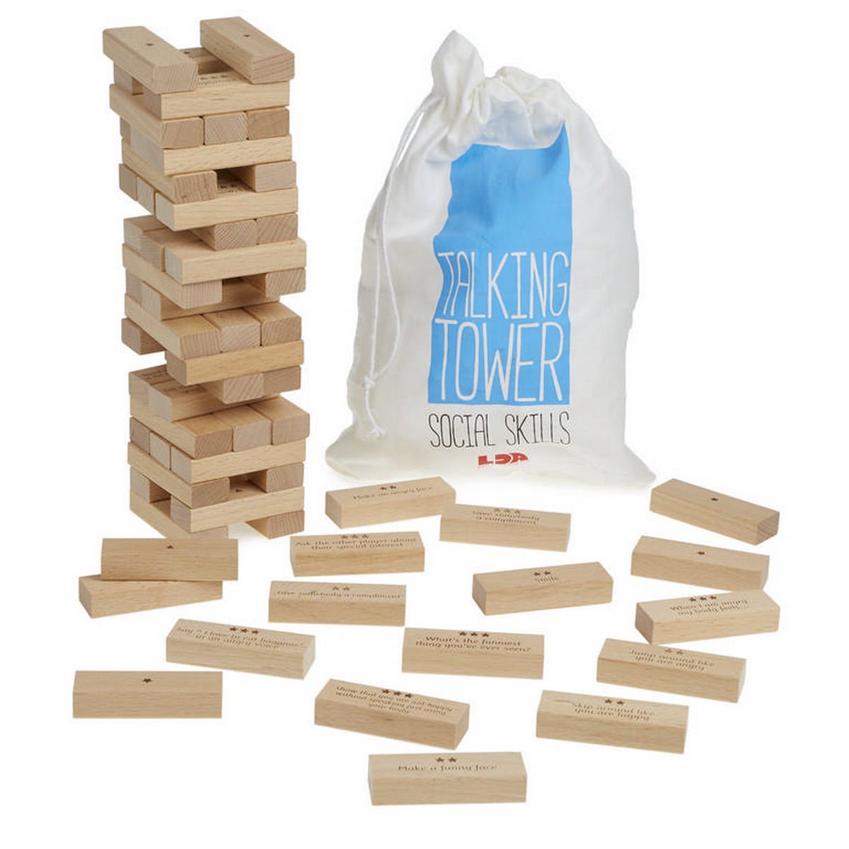 LDA Wood Talking Tower Social Skills - ABC School Supplies