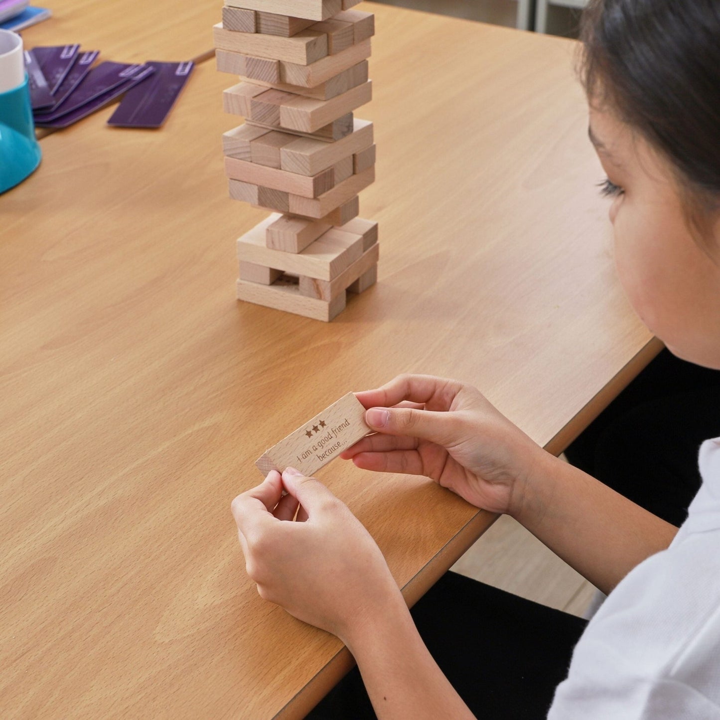 LDA Wood Talking Tower Social Skills - ABC School Supplies