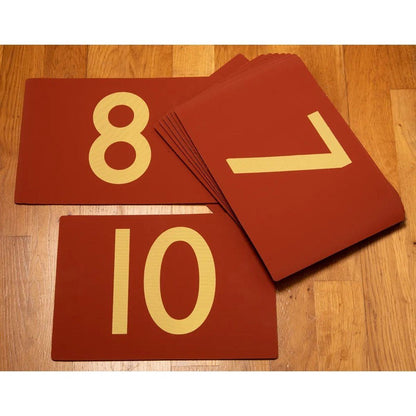 **Learn Well 0 To 10 Floor Number Mats - ABC School Supplies