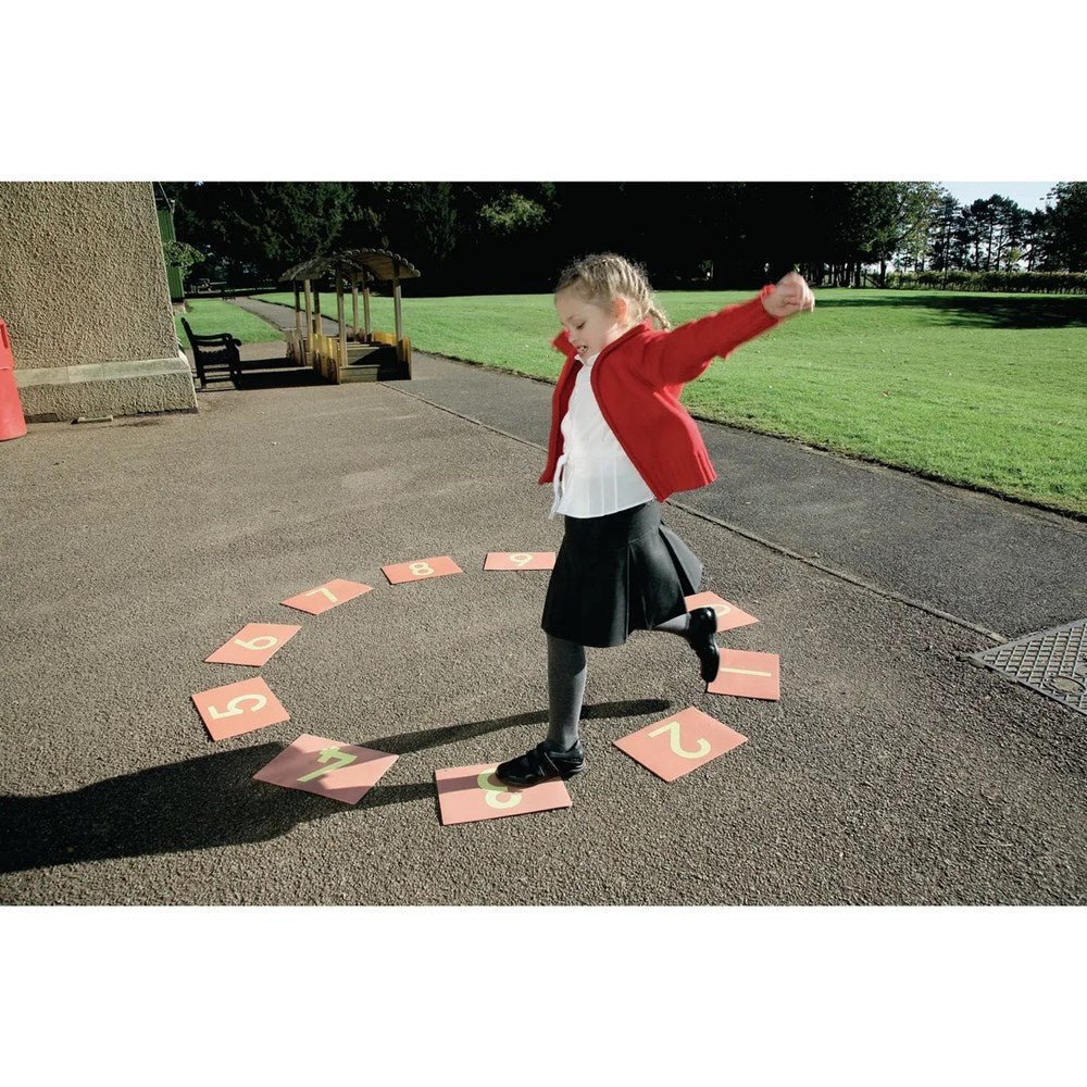 **Learn Well 0 To 10 Floor Number Mats - ABC School Supplies