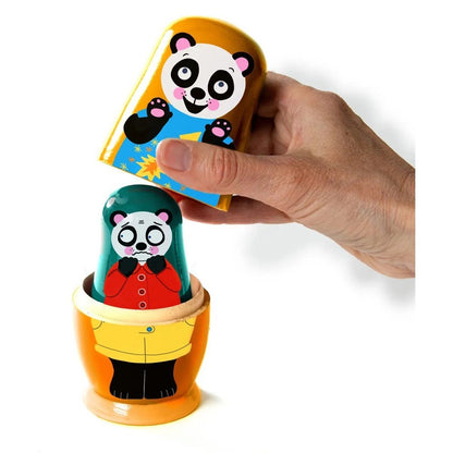 **Learn Well Nesting Emotion Panda Bears Set Of 4 - ABC School Supplies