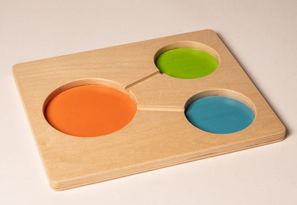 **Learn Well Part, Part Whole Tray - Hand Crafted Beech - ABC School Supplies