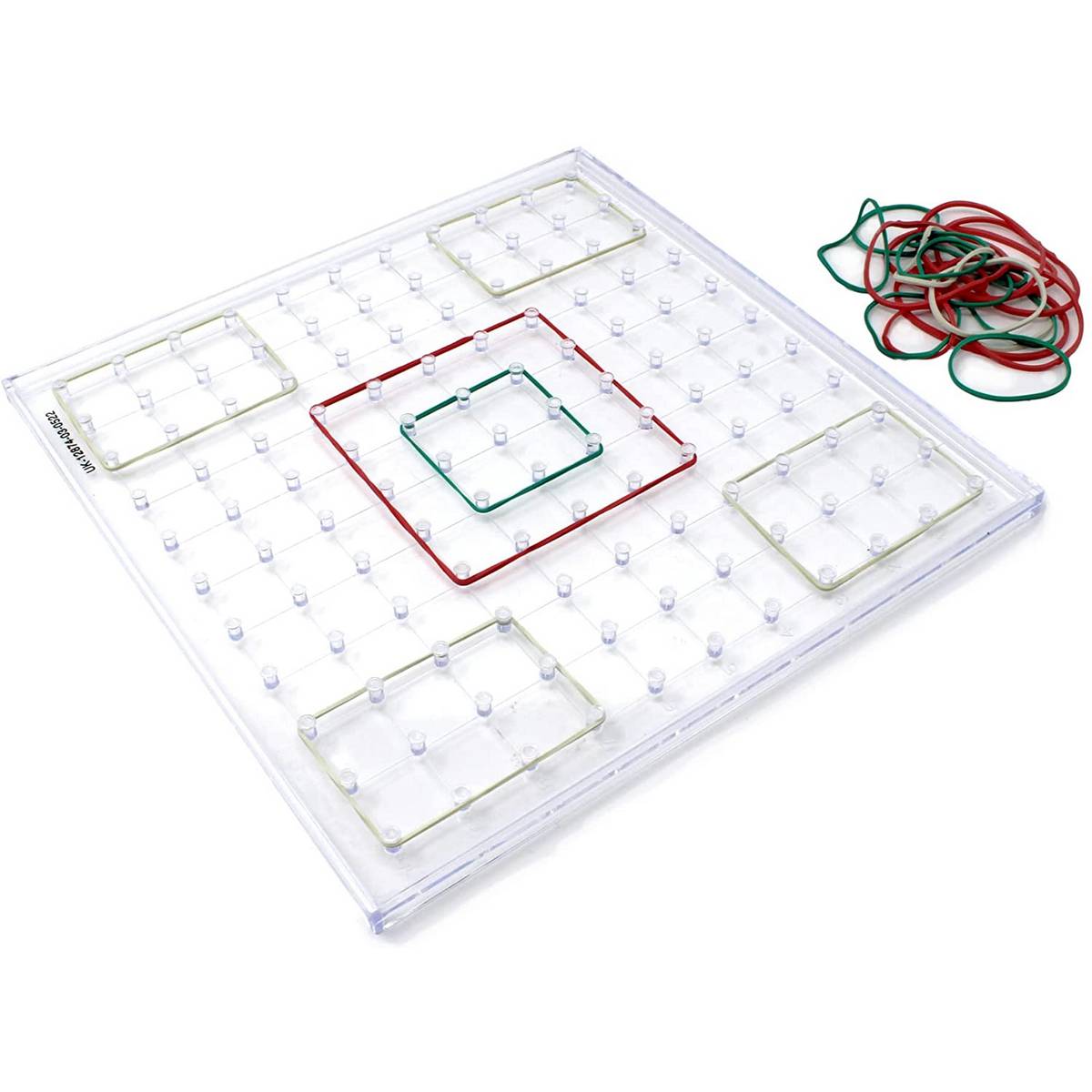 Learning Resources 11 X 11 Pin Transparent Geoboard - ABC School Supplies