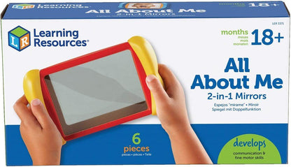 Learning Resources All About Me 2In1 Mirrors - ABC School Supplies