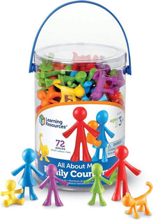 Learning Resources All About Me Family Counters® (Set Of 72) - ABC School Supplies