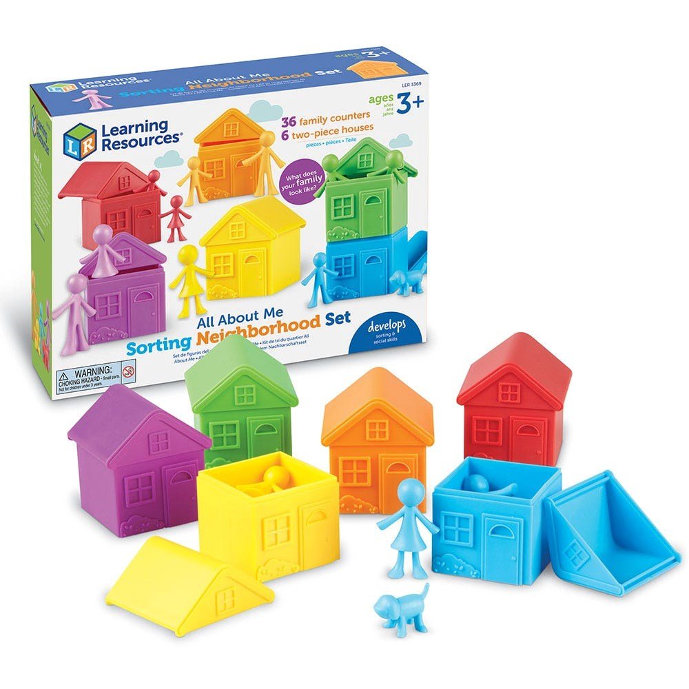 Learning Resources All About Me Sorting Nei-Ghbourhood Set - ABC School Supplies