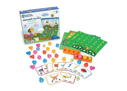 Learning Resources Alphabet Garden Activity Set - ABC School Supplies