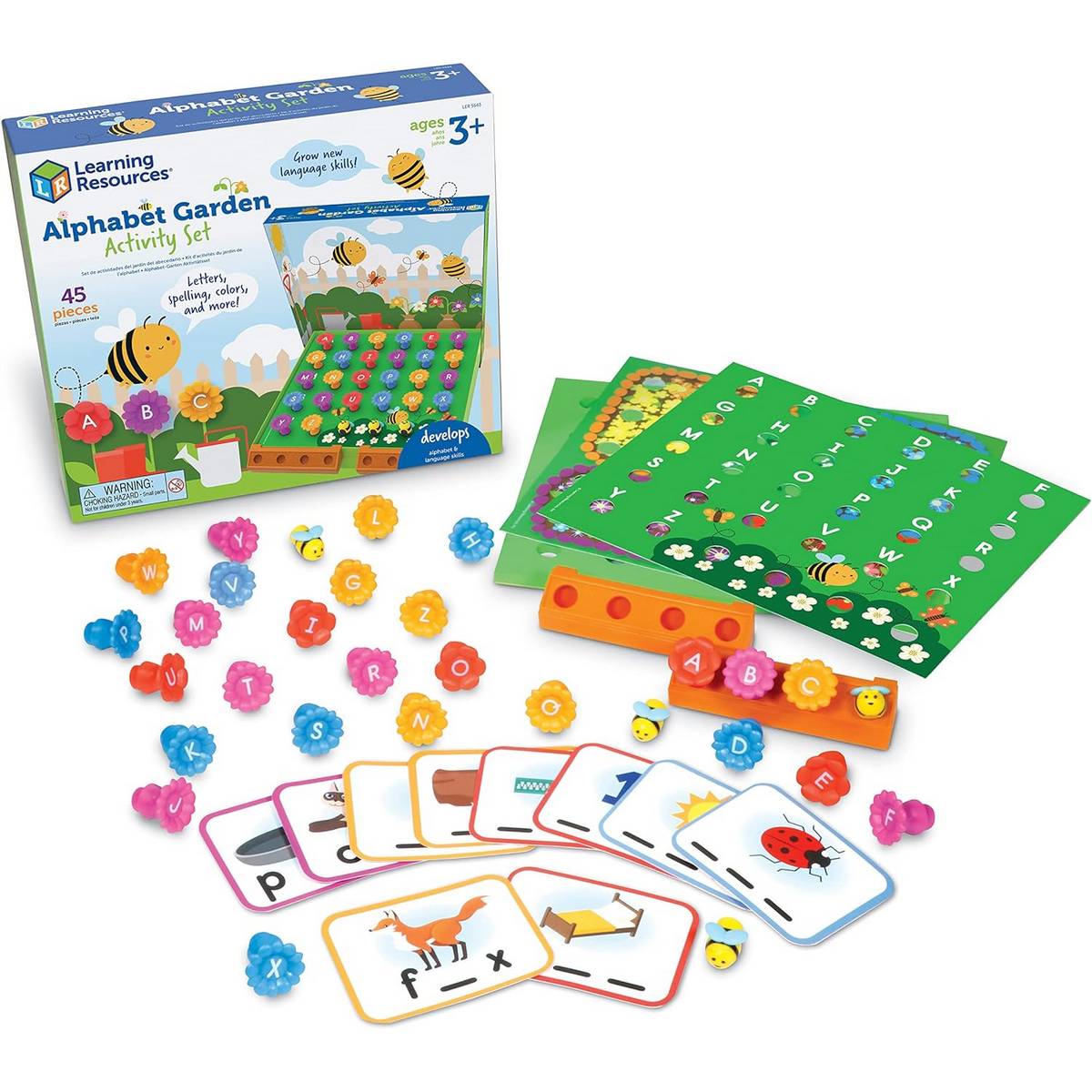 Learning Resources Alphabet Garden Activity Set - ABC School Supplies