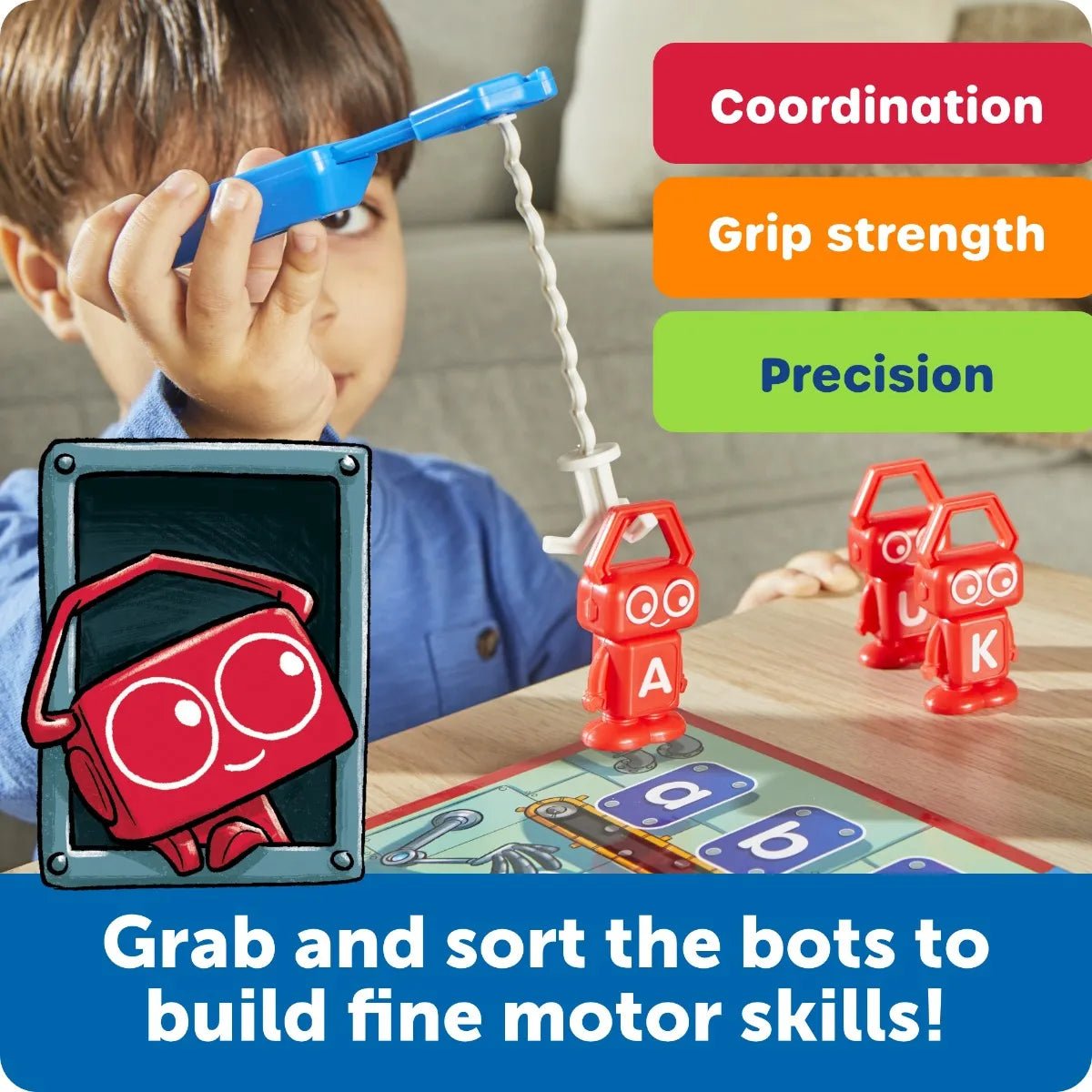 Learning Resources Alphabet Robot Factory - ABC School Supplies