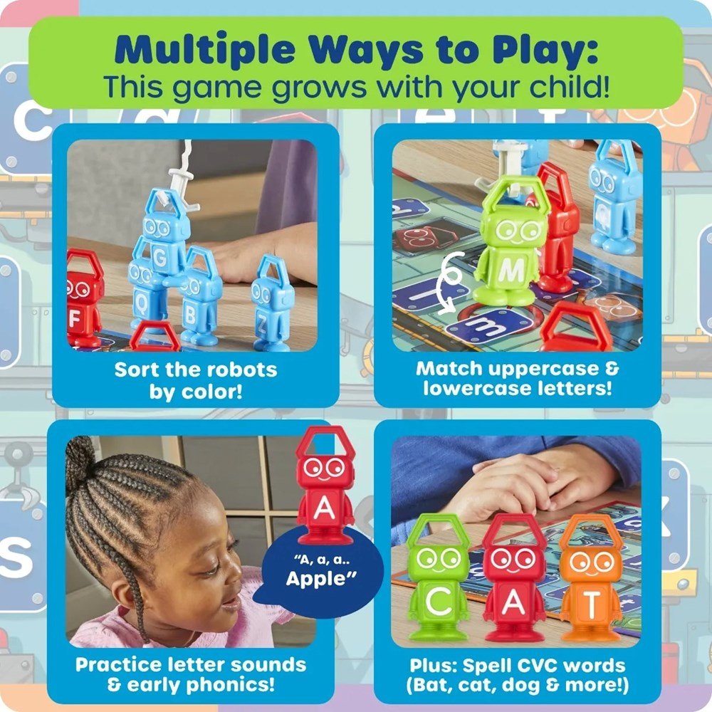 Learning Resources Alphabet Robot Factory - ABC School Supplies