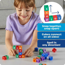 Learning Resources AlphaLink Cubes Spelling Activity Set - ABC School Supplies