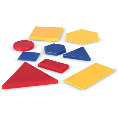Learning Resources Attribute Blocks 2D Shapes Desk Set - ABC School Supplies