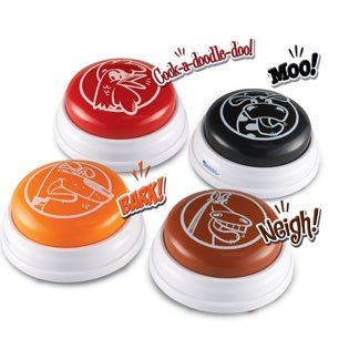 Learning Resources Barnyard Answer Buzzers (Set Of 4) - ABC School Supplies