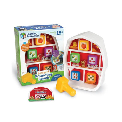 Learning Resources Barnyard Pounding Bench - ABC School Supplies