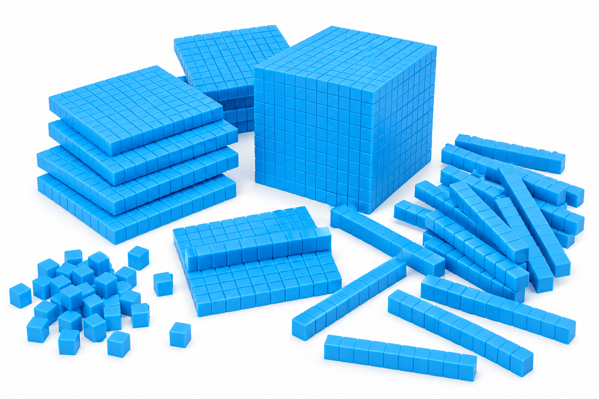 Learning Resources Base Ten Interlocking Classroom Set - ABC School Supplies