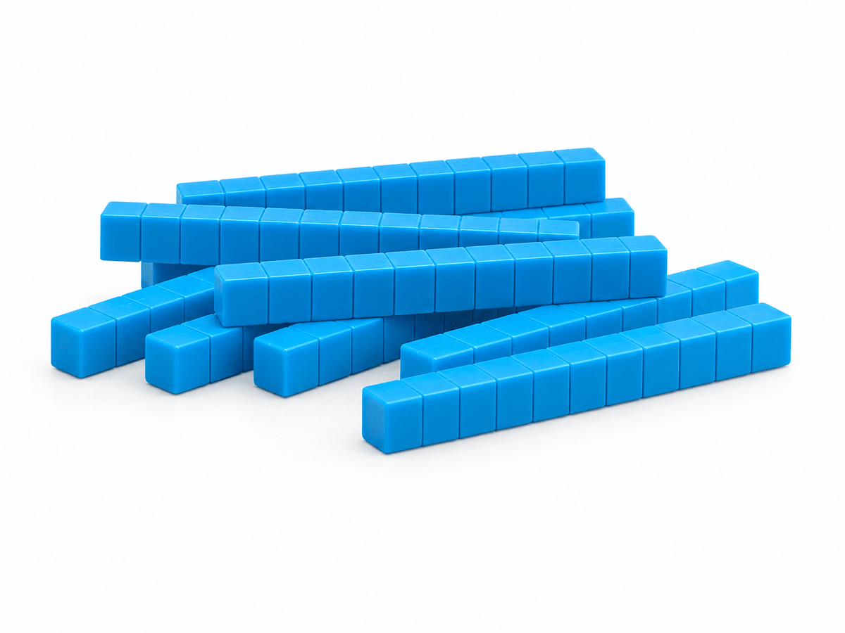 Learning Resources Base Ten Rods Plastic (Set Of 50) - ABC School Supplies