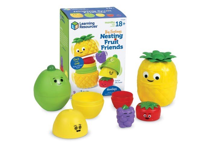 Learning Resources Big Feelings Nesting Fruit Friends  - ABC School Supplies