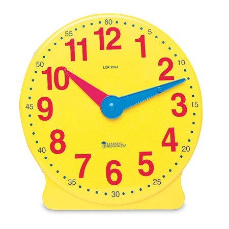 Learning Resources Big Time® 12Hr Demonstration Clock - ABC School Supplies
