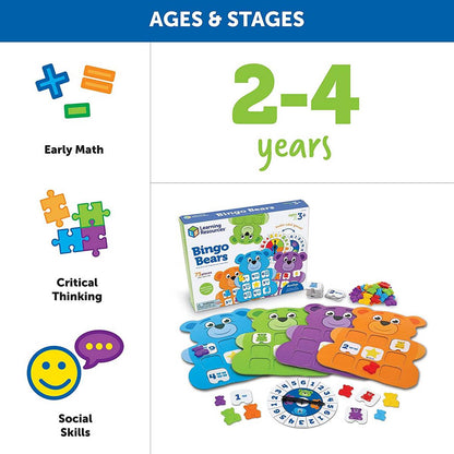 Learning Resources Bingo Bears Game - ABC School Supplies