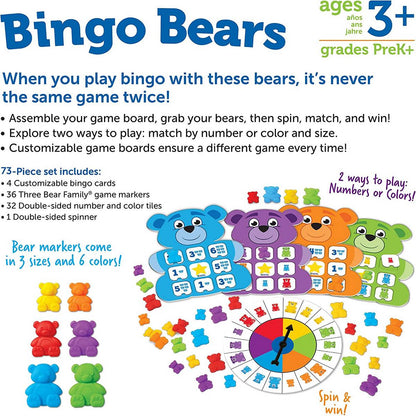 Learning Resources Bingo Bears Game - ABC School Supplies