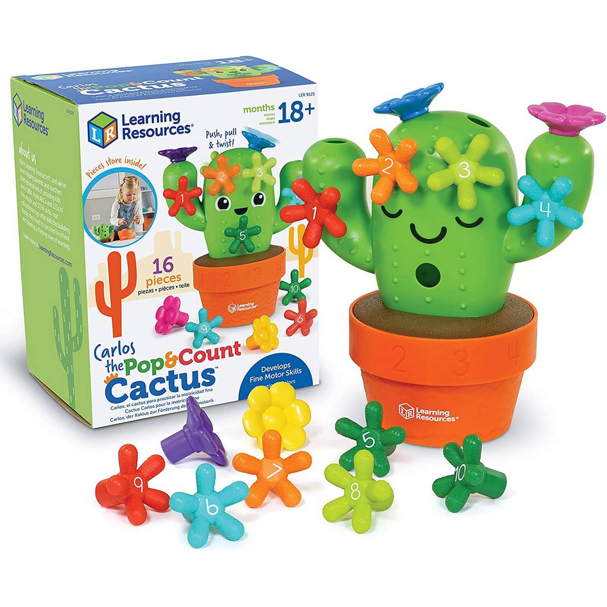 Learning Resources Carlos The Count & Pop Cactus™ - ABC School Supplies