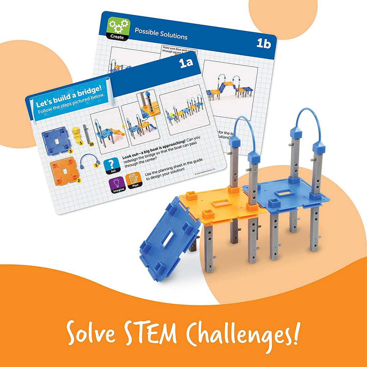 Learning Resources City Engineering & Design Building Set - ABC School Supplies