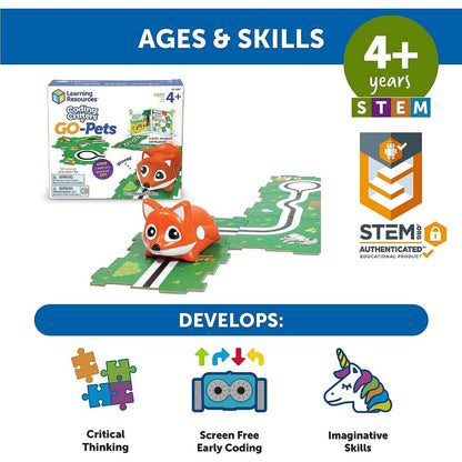 Learning Resources Coding Critters® Gopets: Scrambles The Fox - ABC School Supplies