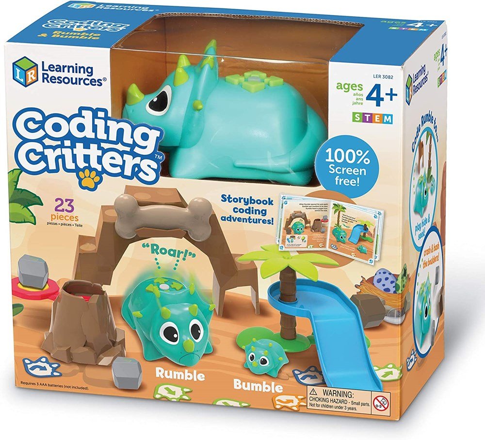 Learning Resources Coding Critters® Rumble & Bumble - ABC School Supplies
