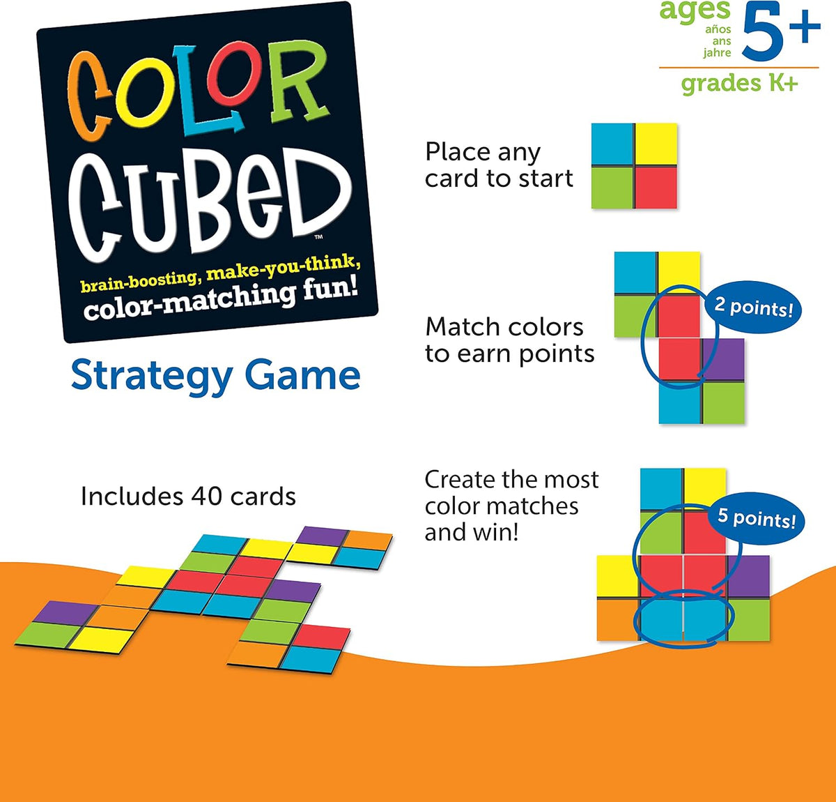 Learning Resources Colour Cubed Strategy Game - ABC School Supplies