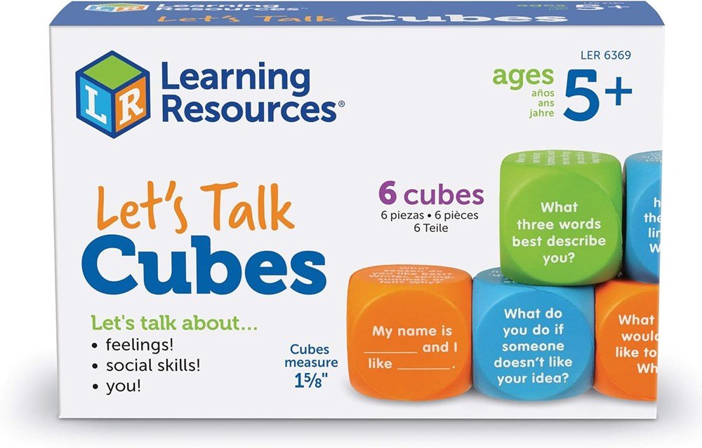 Learning Resources Conversation Cubes - ABC School Supplies