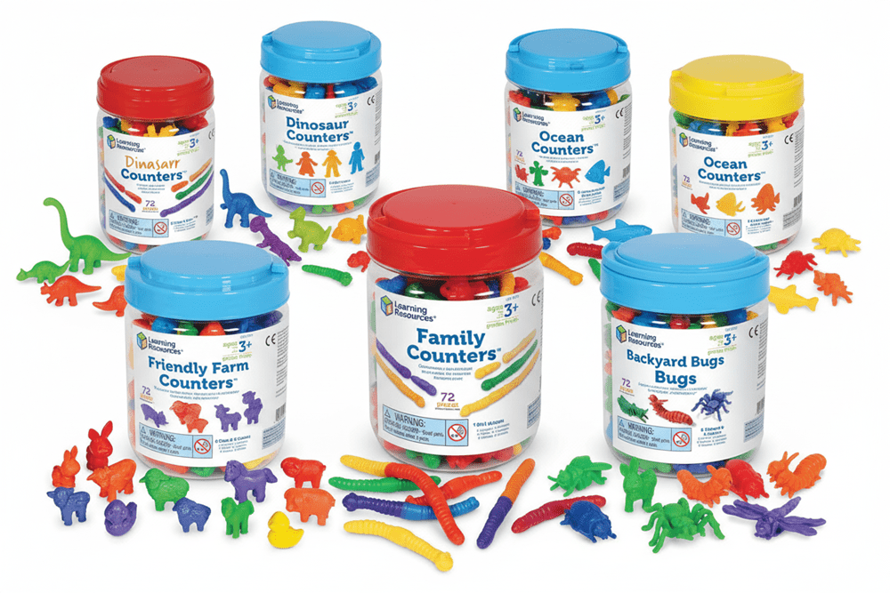Learning Resources Counters (Set Of 72) - ABC School Supplies