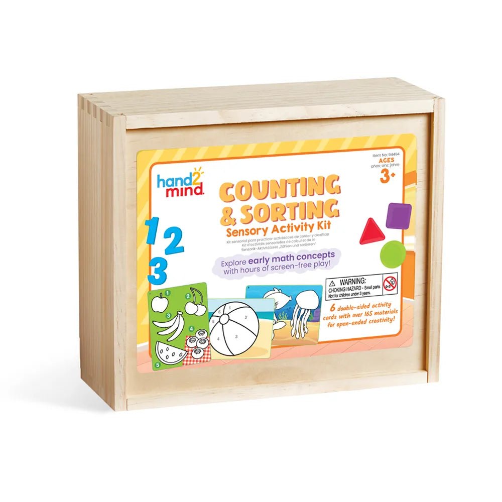 **Learning Resources Counting And Sorting Sensory Activity Kit - ABC School Supplies