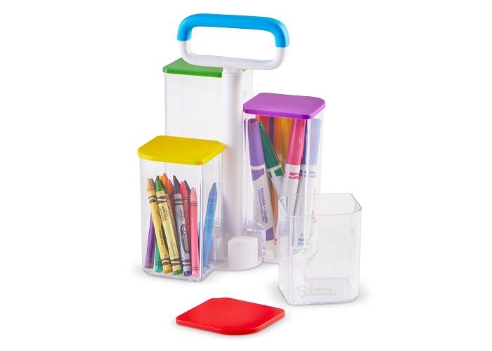 Learning Resources Create A Space Seethru Storage Caddy - ABC School Supplies
