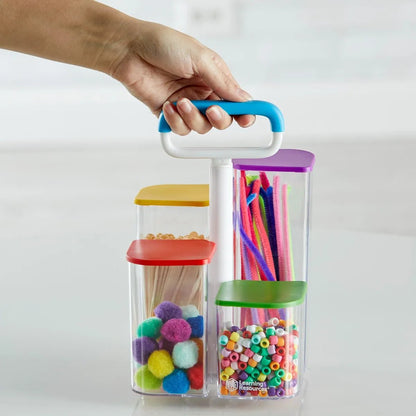 Learning Resources Create A Space Seethru Storage Caddy - ABC School Supplies
