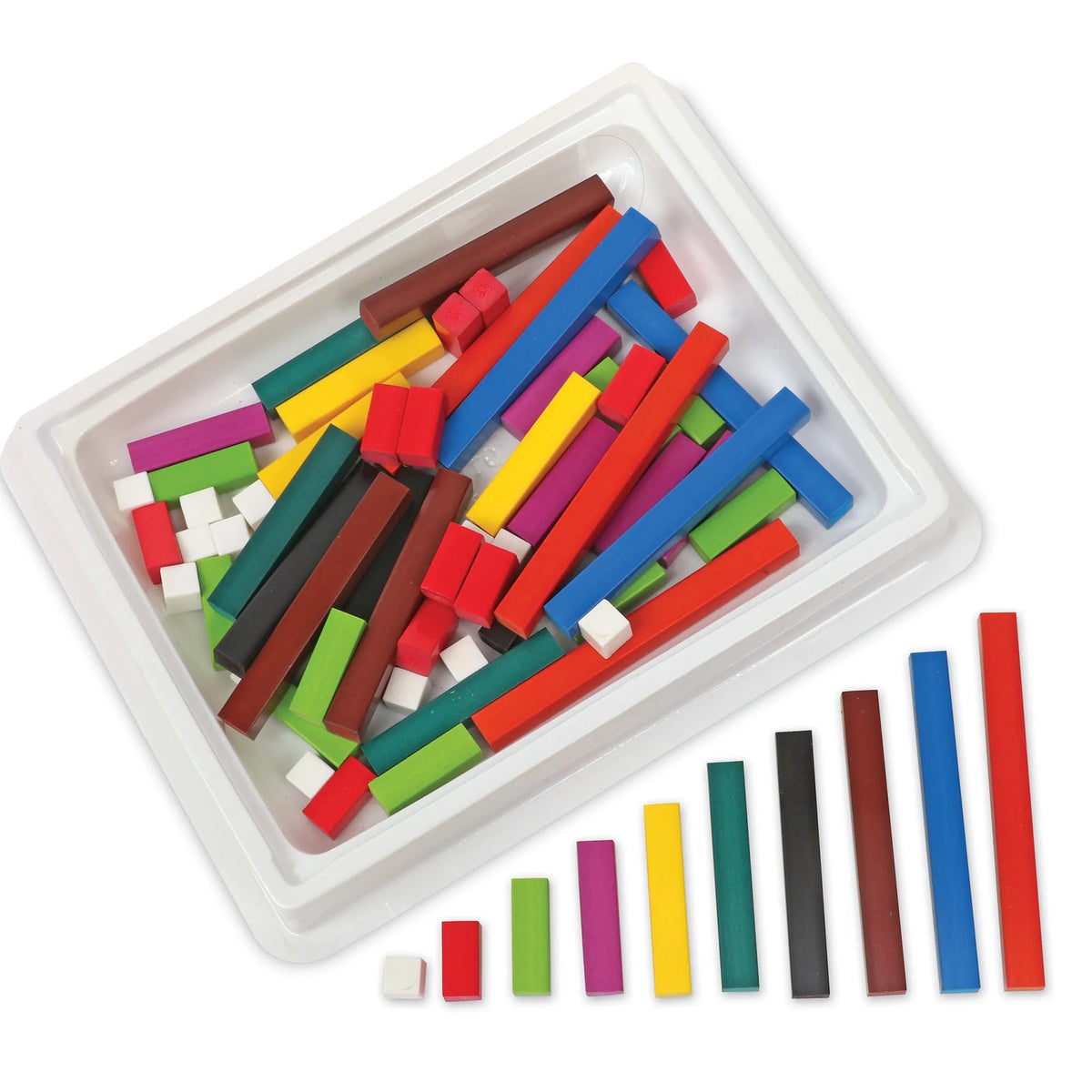Learning Resources Cuisenaire Rods Classroom Set, Wood - ABC School Supplies