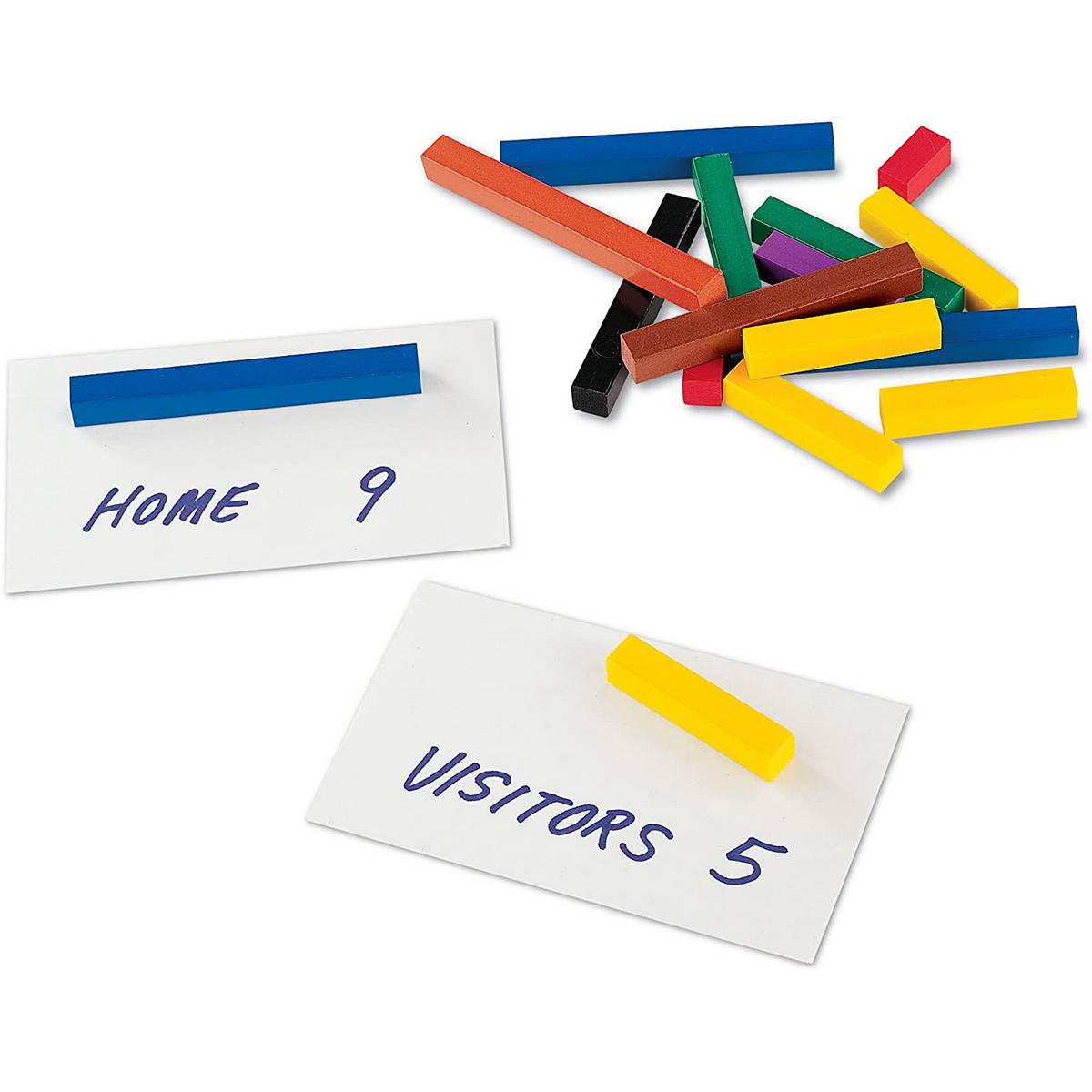 Learning Resources Cuisenaire® Rods, Small Group Set, Plastic (Set Of 155) - ABC School Supplies