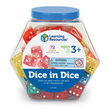 Learning Resources Dice In Dice, Set Of 72 - ABC School Supplies
