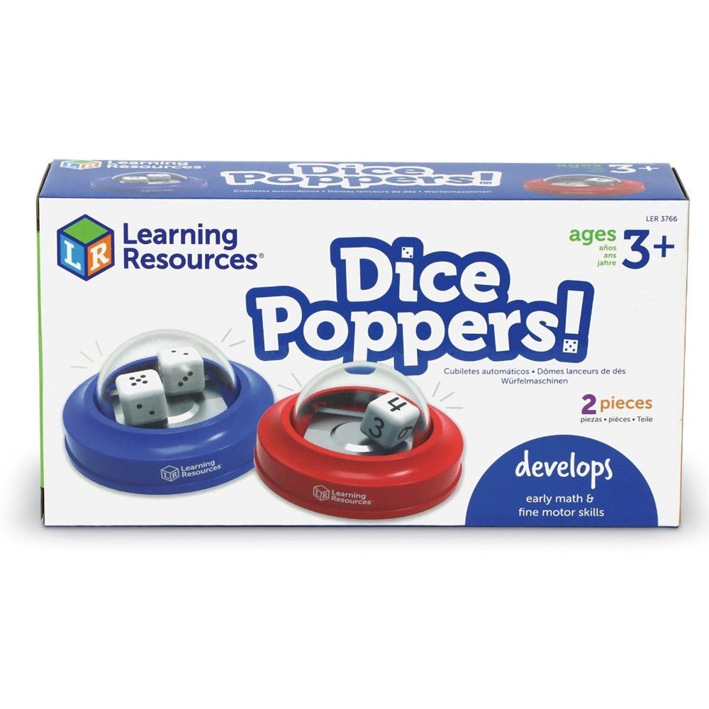 Learning Resources Dice Poppers! (Set Of 2) - ABC School Supplies