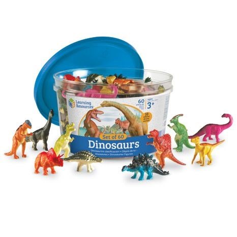 Learning Resources Dinosaur Counters (Set Of 60) - ABC School Supplies