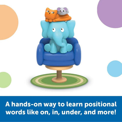 Learning Resources Elephant In The Room Positional Words Activity Set - ABC School Supplies