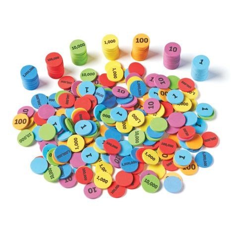 Learning Resources European Place Value Disks - ABC School Supplies