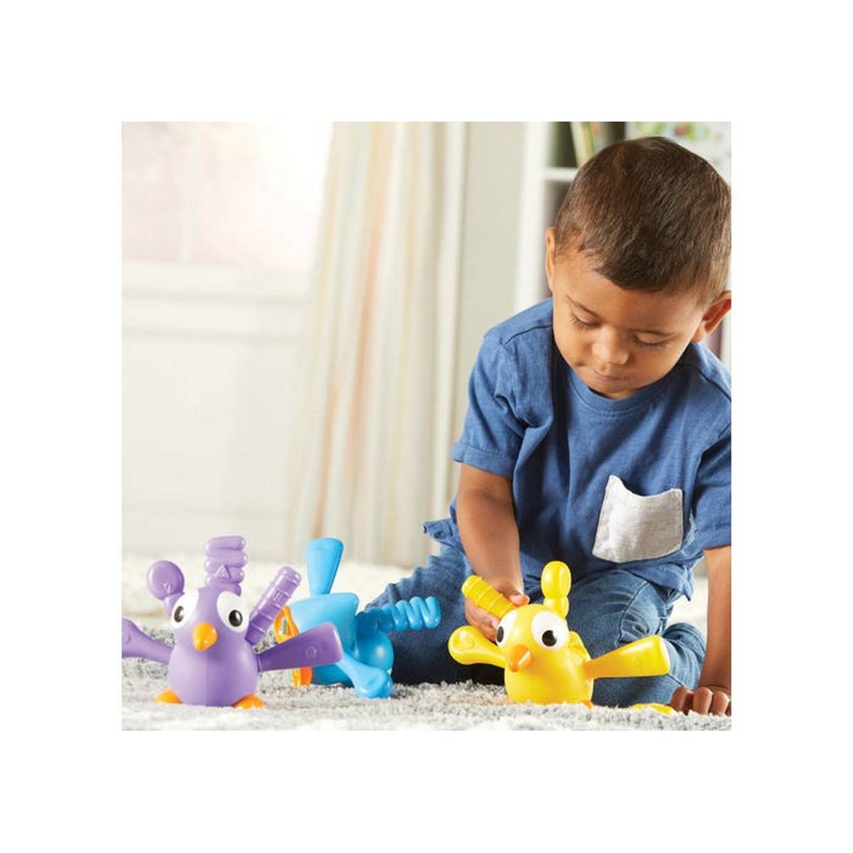 Learning Resources Fine Motor Peacock Pals - ABC School Supplies