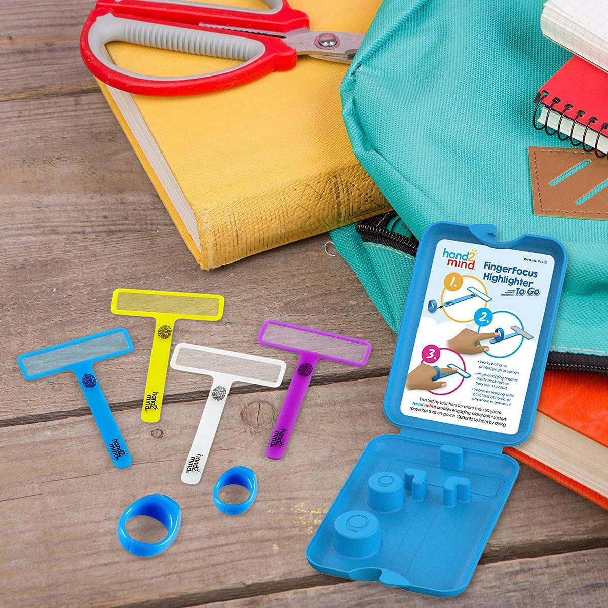 Learning Resources Fingerfocus® Highlighter To Go - ABC School Supplies
