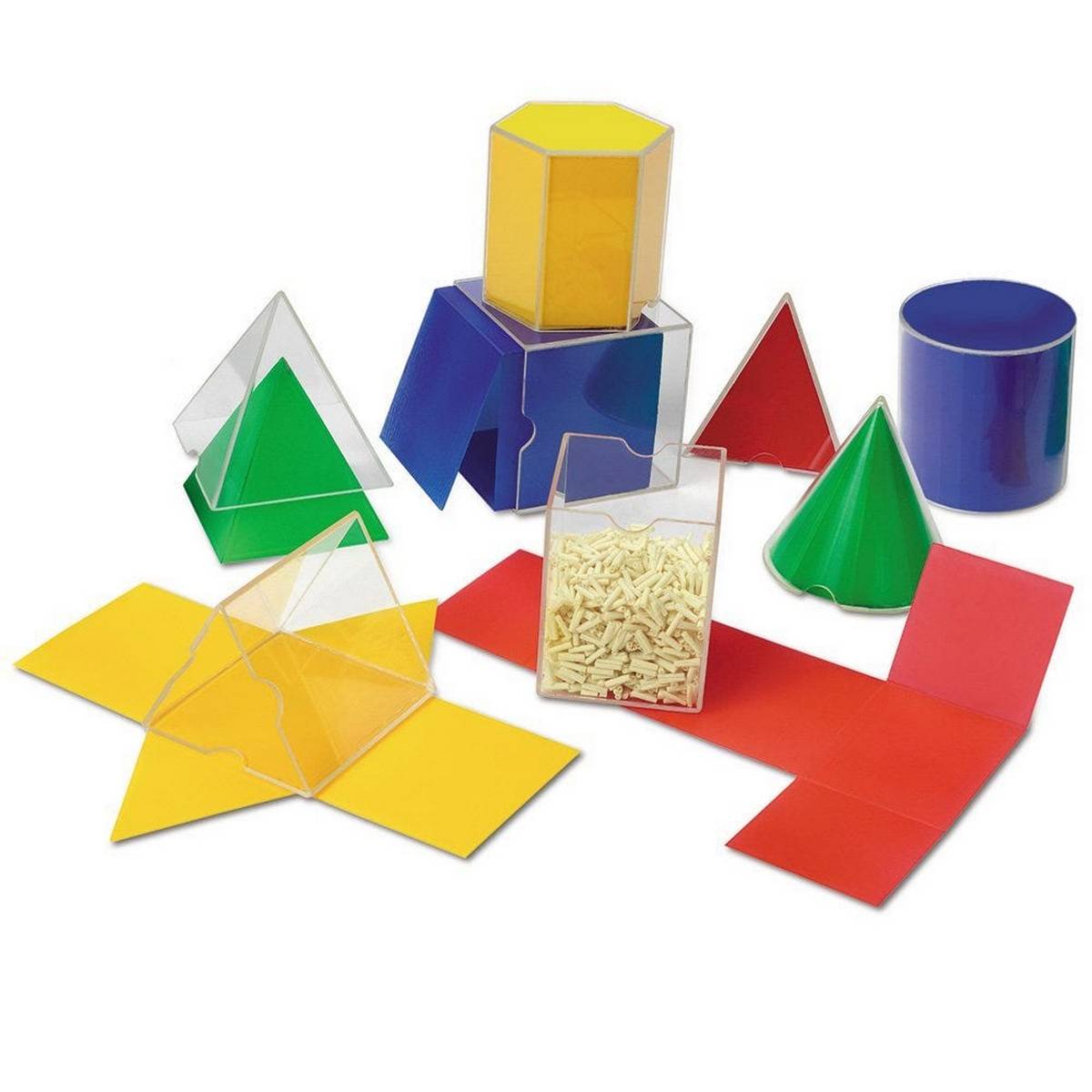 Learning Resources Folding Geometric Shapes Set Of 16 - ABC School Supplies