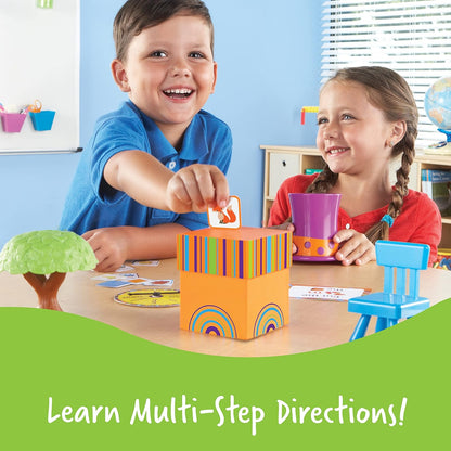 Learning Resources Fox In The Box Positional Words Activity Set - ABC School Supplies