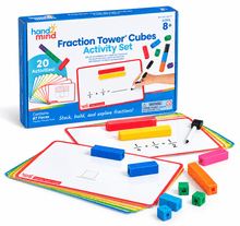 Learning Resources Fraction Tower Cubes Activity Set - ABC School Supplies