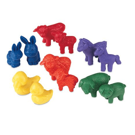 Learning Resources Friendly Farm® Animal Counters (Set Of 144) - ABC School Supplies